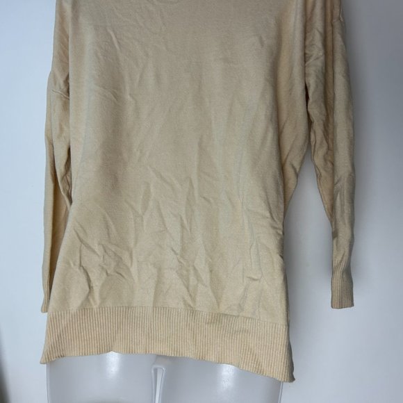Pink Lily‎ Ivory V-neck Sweater Small - Picture 8 of 12